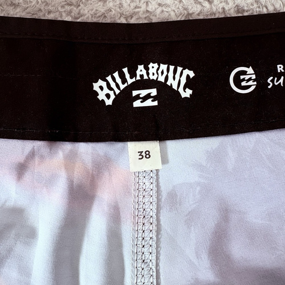 Billabong Board Shorts Sundays Airlite Mens Blue Black Tropical Size 38 Beach - Picture 4 of 12